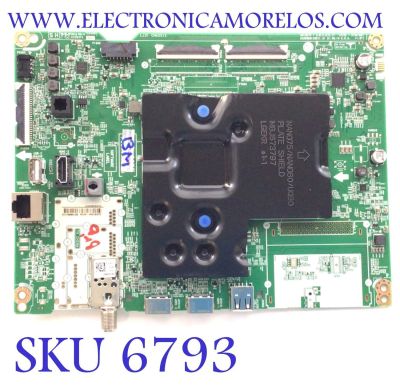 MAIN PARA TV LG AI ThinQ 4K·UHD·HDR / NUMERO DE PARTE EBT66852102 / EAX69581205 / 66852102 / EAX69581205(1.0) / PANEL NC550TQG-AAKH5 / DISPLAY LC550EQC (SP)(A1) / MODELO 55UQ9000PUD / 55UQ9000PUD.BUSYLKR